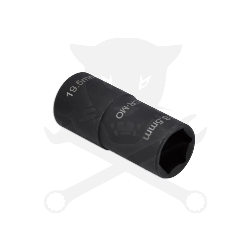Kerékanyakulcs kétfejű 1/2" 18,5-19,5 mm -Ford króm kupakokhoz- Laser