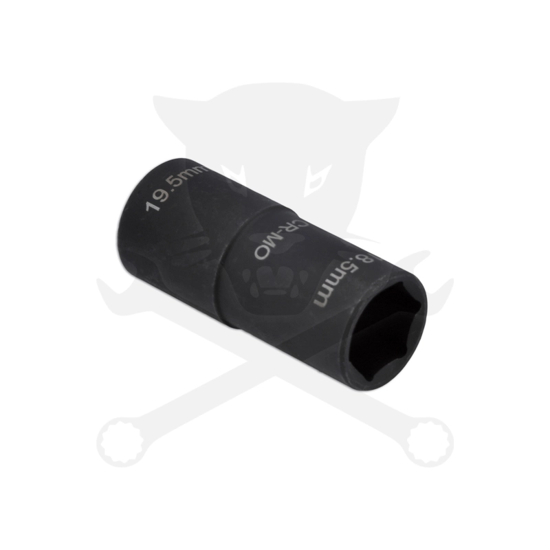 Kerékanyakulcs kétfejű 1/2" 18,5-19,5 mm -Ford króm kupakokhoz- Laser