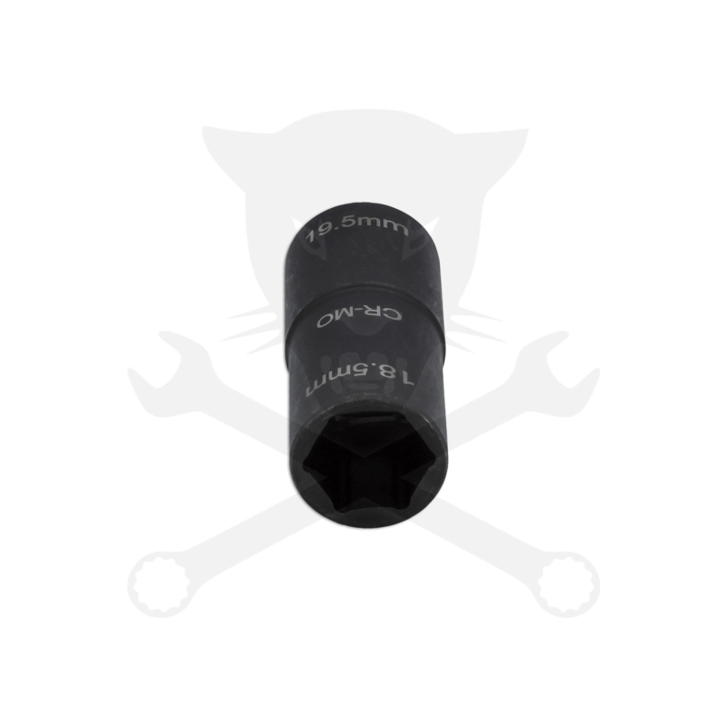 Kerékanyakulcs kétfejű 1/2" 18,5-19,5 mm -Ford króm kupakokhoz- Laser