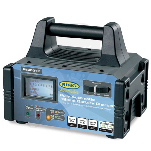 Akkumulátor töltő RING 6-12V - 12A