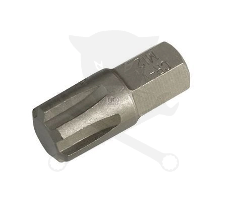 Bit ribe M12 - 10 mm h: 30 mm