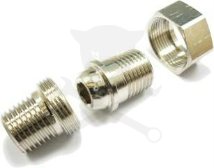 Levegő csatlakozó közcsavar oldható 1/2"-1/2" KK (230M-1/2K)