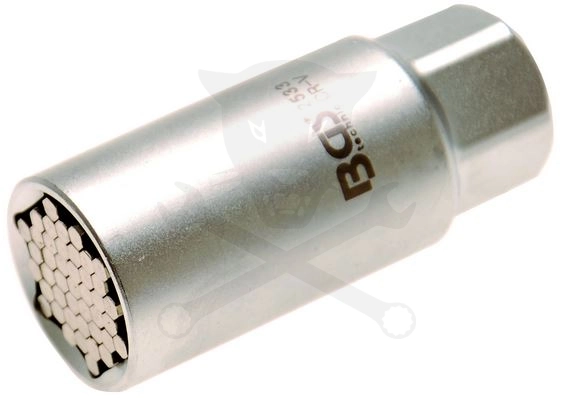 Dugókulcs - crowafej multi univerzális "túlélő fej" 3/8" 9-21 mm