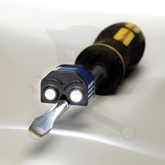 Szerelőlámpa LED mini, mágneses - kéziszerszámokra rögzíthető