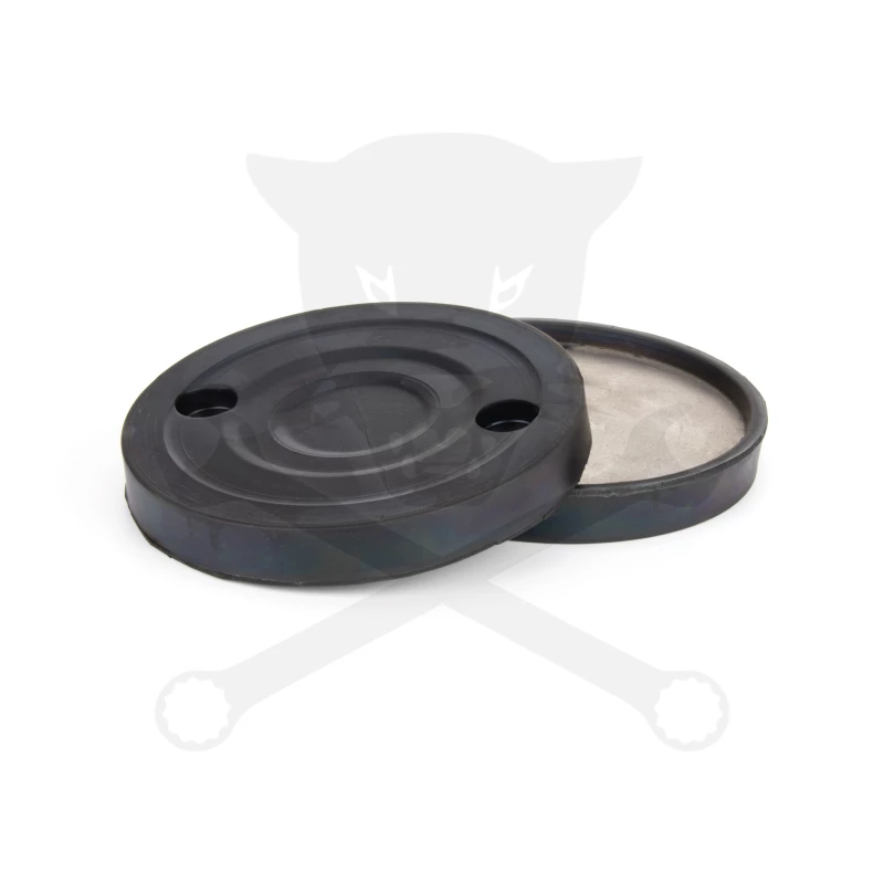 Gumipogácsa csápos emelőhöz 119/110 mm-es fémmel erősített