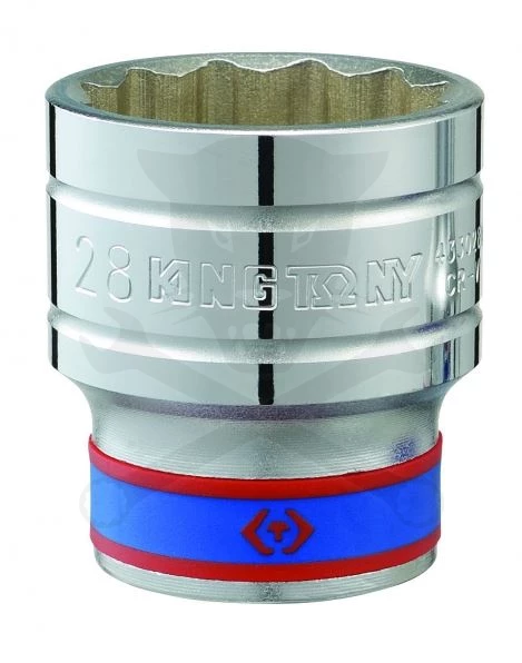 Dugókulcs - crowafej 1/2" 12 szög normál 36 mm King Tony