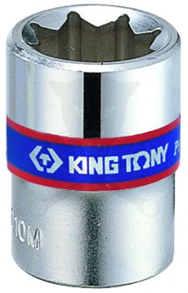 Dugókulcs - crowafej 1/4" 8 szög normál 10 mm