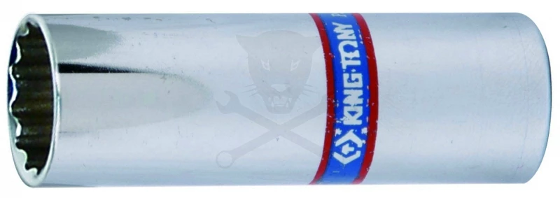 Dugókulcs - crowafej 1/4" 12 szög hosszú 05 mm