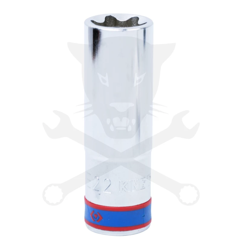 Dugókulcs - crowafej 1/2" belső torx hosszított E22 KingTony