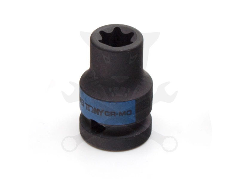 Légkulcsfej 1/2" belső torx E12 KingTony