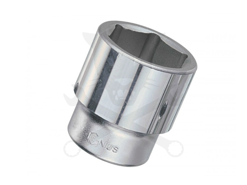 Dugókulcs - crowafej 3/4" 6 lap normál 57 mm Genius