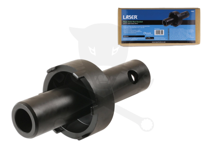 Körmöskulcs Mercedes-Benz TGK 6 köröm x 92 mm 3/4" hátsó kerékagyhoz