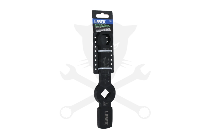 Féknyeregkulcs -TEHER- 24 mm üthető 6 lapú 3/4" Mecedes Actros