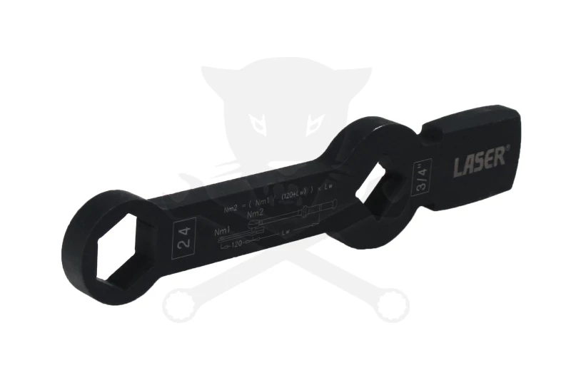 Féknyeregkulcs -TEHER- 24 mm üthető 6 lapú 3/4" Mecedes Actros