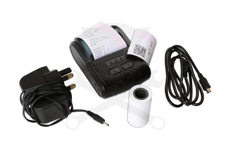 Akkumulátor teszter digitális LAS-6803 -hoz Thermo nyomtató