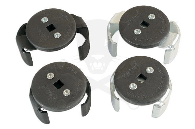 Olajszűrő leszedő állítható készlet 4 db-os 60-80 mm + 80-96 mm Jobb-Bal