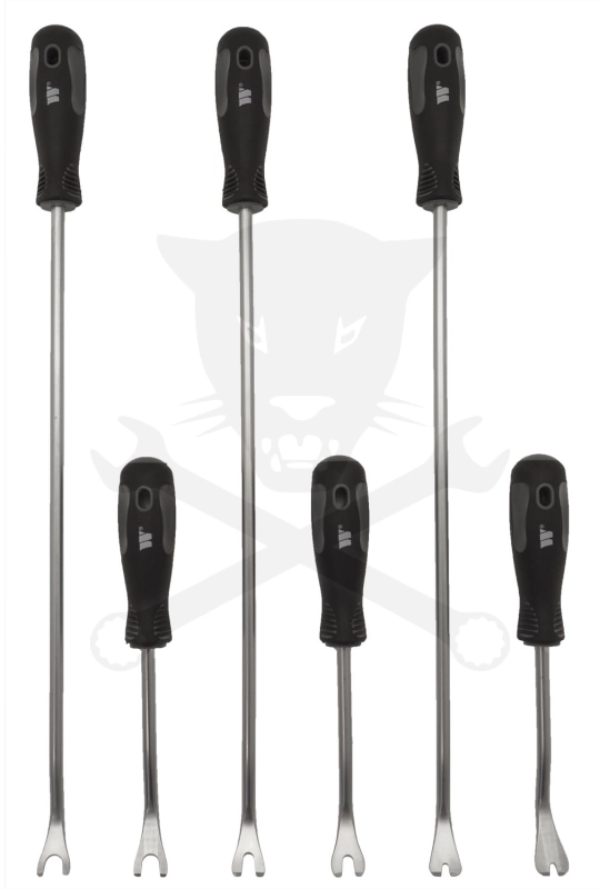 Patent kiszedő készlet extra hosszú 6 részes