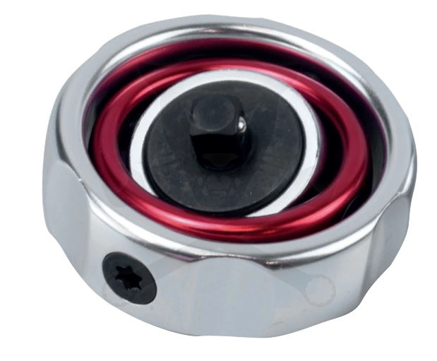 Racsnis fej, marok irányváltós - duplán csuklós - 1/4" dugókulcsokhoz