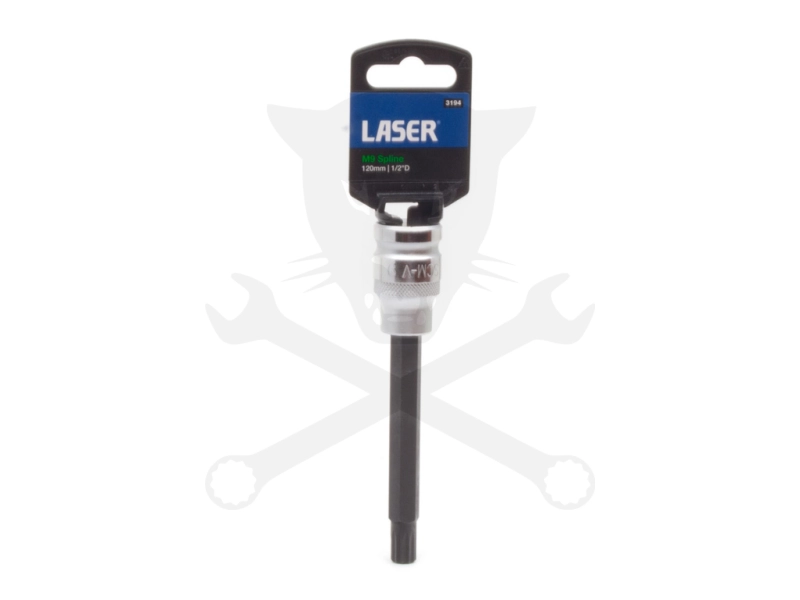 Hengerfej kulcs 1/2" XZN-Spline M9 x 120 mm Toyota