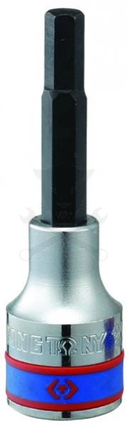 Rátűzőkulcs - crowa+bit 1/2" imbusz H10 hosszított - KingTony