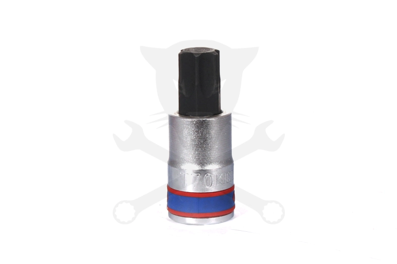 Rátűzőkulcs - crowa+bit 1/2" torx T70