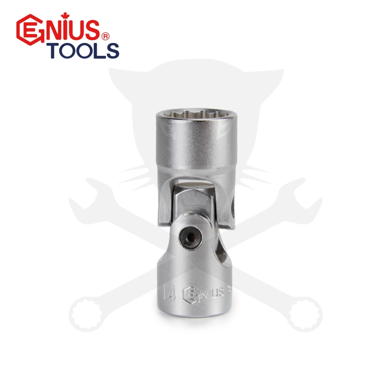 Dugókulcs - crowafej 3/8" csuklós 14 mm Genius