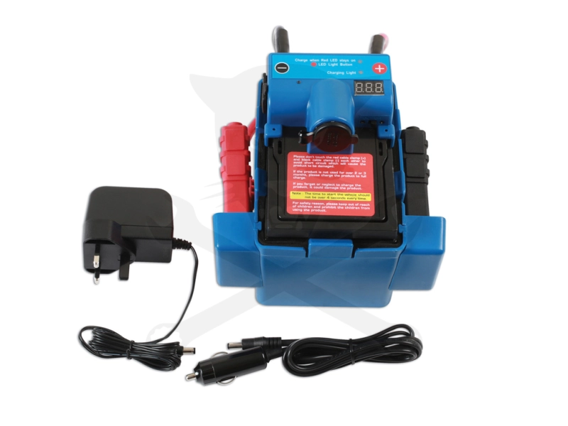 Akkumulátor bikázó-indító (starter) 12 V  -1200A -14Ah -Laser Tools