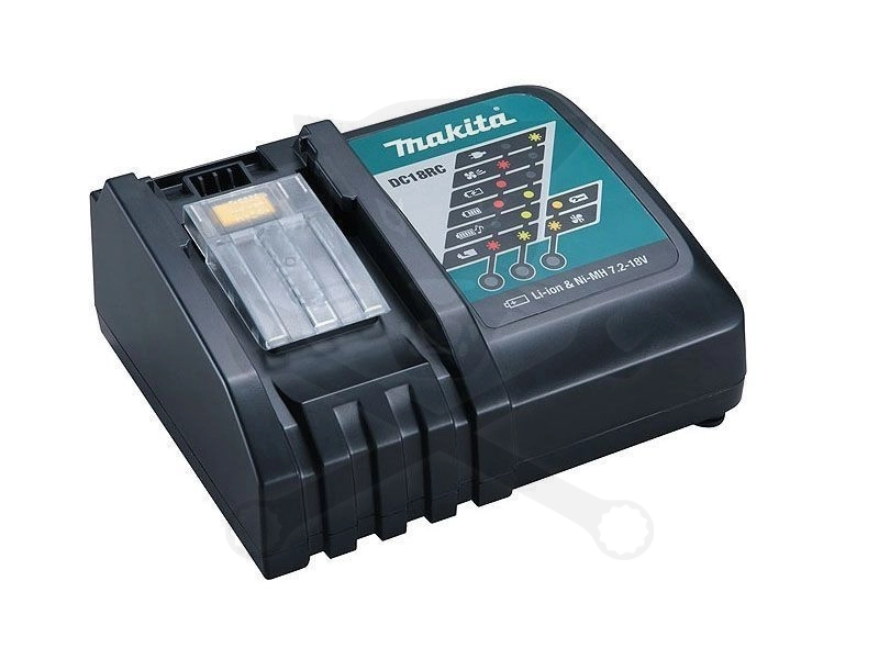 Akkumulátor töltő - 7.2V-14.4V-18.0 V - LXT Li-ion és Ni-MH - Makita (DC18RC)