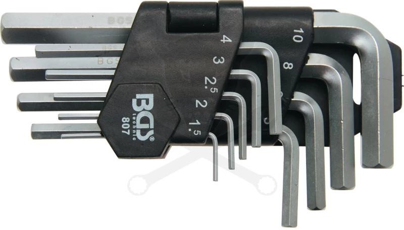 Imbuszkulcs készlet 09 db-os BGS