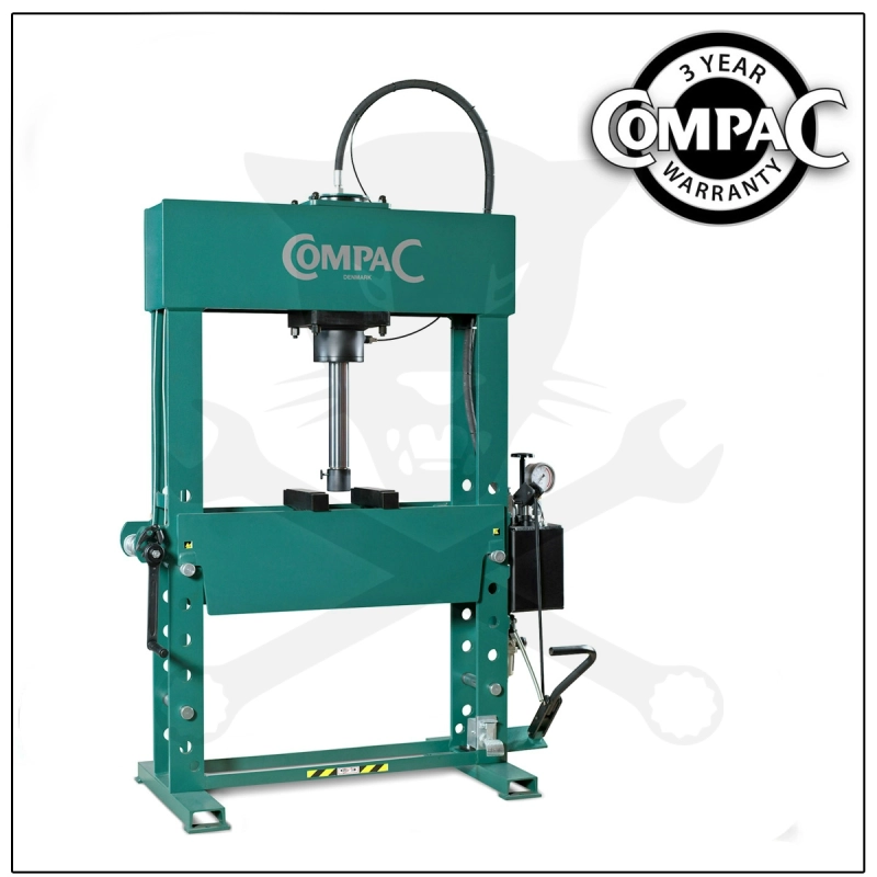 Prés 50 t hidro-pneumatilus lábpedálos - gyors dugattyú - Compac FP 50