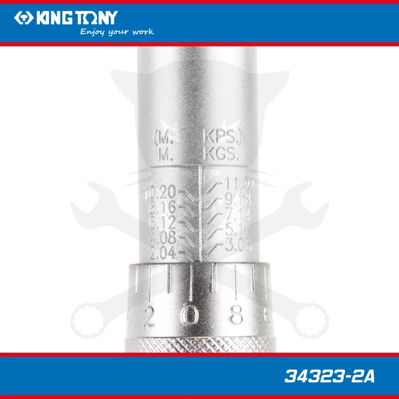 Nyomatékkulcs 020-110 Nm 3/8" - kalibrálva - King Tony