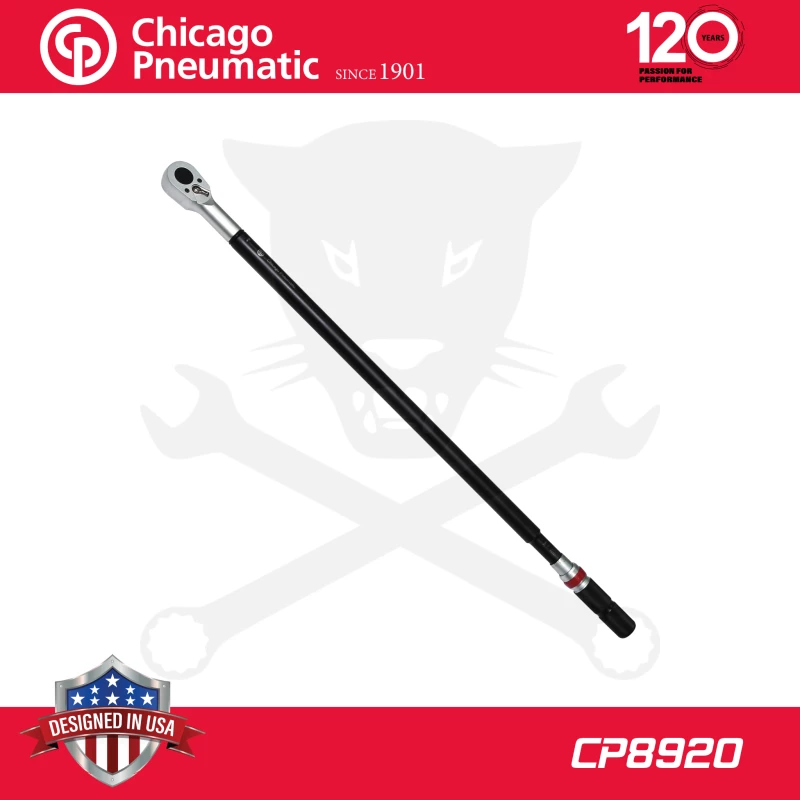Nyomatékkulcs 150-750 Nm 3/4" - kalibrálva - Chicago (CP8920)