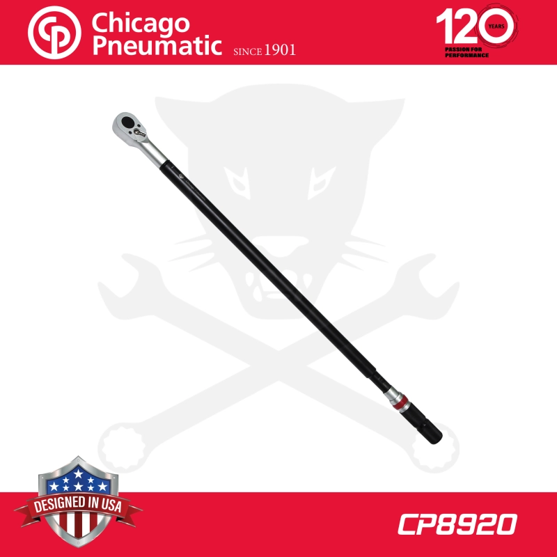Nyomatékkulcs 150-750 Nm 3/4" - kalibrálva - Chicago (CP8920)