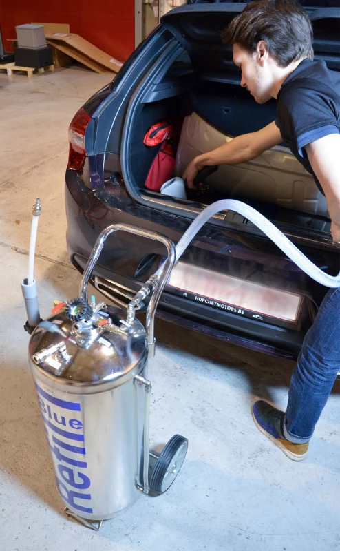 Mobil AdBlue töltő állomás -normal pisztollyal- levegős kivitel