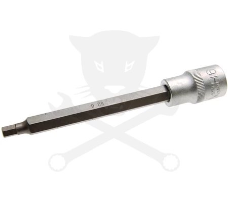 Rátűzőkulcs - crowa+bit 1/2" imbusz  6x140 mm hosszított