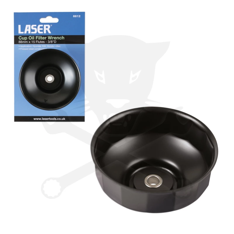 Üzemanyagszűrő és olajszűrő kupak Honda-Hyundai-Kia 88 mm x15 lap 3/8"