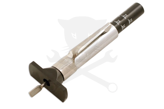 Gumiabroncs mélységmérő 1-22 mm mélységig - Laser