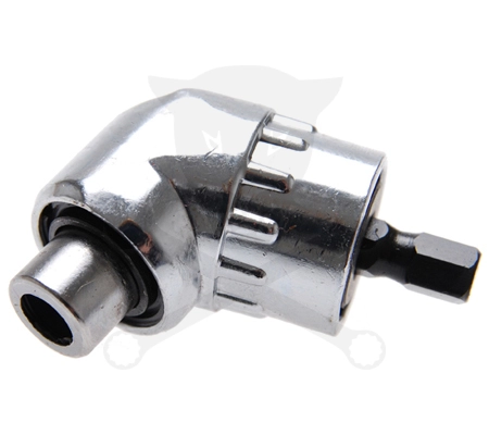 Sarokcsavarozó adapter 75°-os 1/4" - rövid