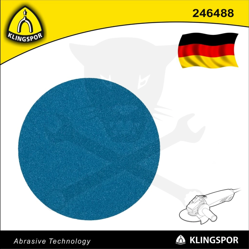 Csiszolópapír, tépőzáras 150 mm P120 lyuk nélküli PS 21 FK - Klingspor