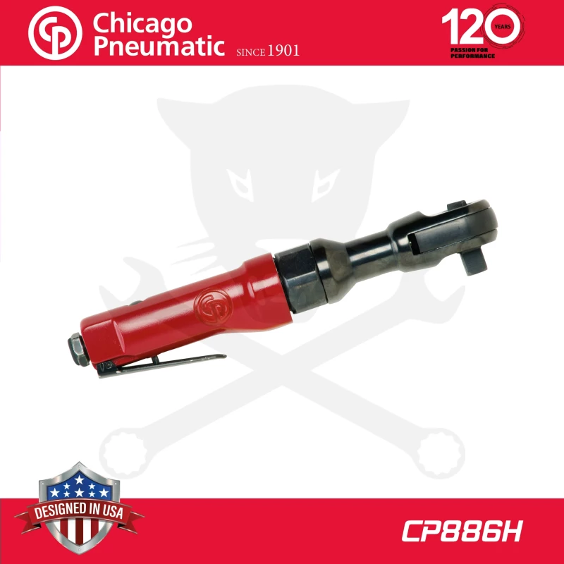 Levegős csavarozó, oldalracsnis készlet 1/2" 13-68 Nm - Chicago (CP886H)
