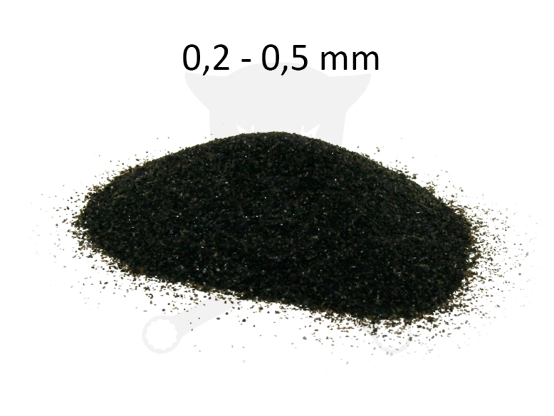 Szóróanyag alumínium-szilikát 0,2-0,5 mm - 25 kg ASILIKOS finomszemcse