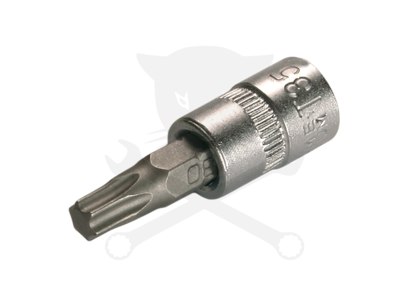 Rátűzőkulcs - crowa+bit 1/4" torx T35 rövid - egyedi méretű - BGS