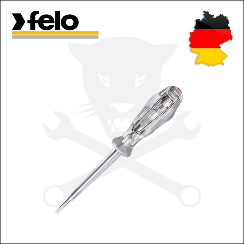 Fázisceruza DIN 0680 AC 120-250V Lapos 3.0x0.8 mm VDE - Felo
