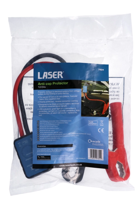 Akku őr 12V/24V - túlfeszültség védelem "Anti-Zap Protector" - Laser