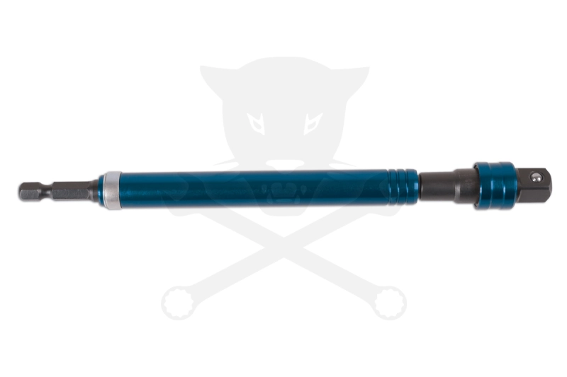Crowa hajtószár 3/8" Fúrógépbe fogható 185 mm -körbeforgó markolattal