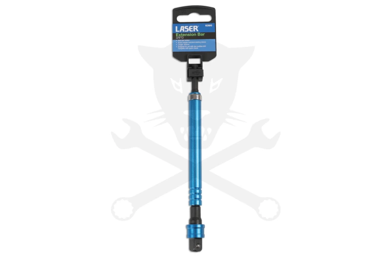 Crowa hajtószár 3/8" Fúrógépbe fogható 185 mm -körbeforgó markolattal