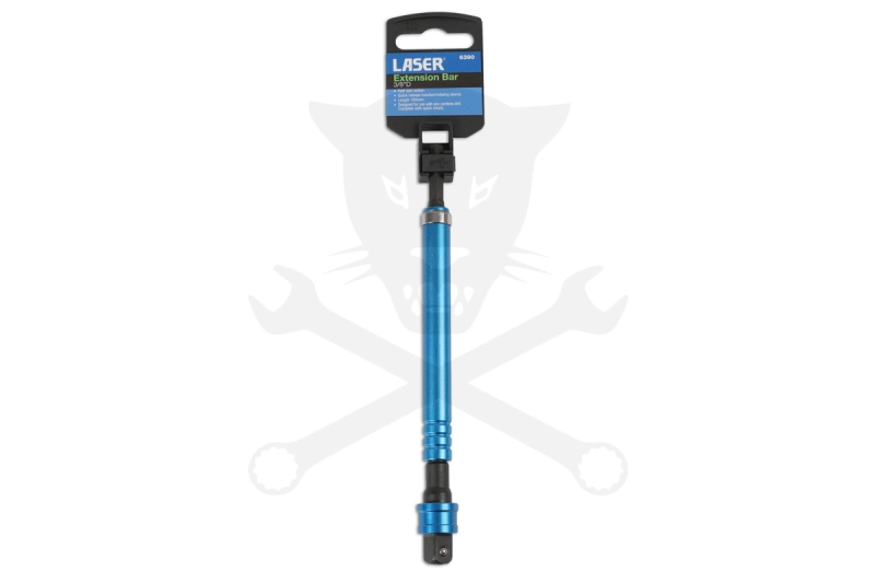 Crowa hajtószár 3/8" Fúrógépbe fogható 185 mm -körbeforgó markolattal