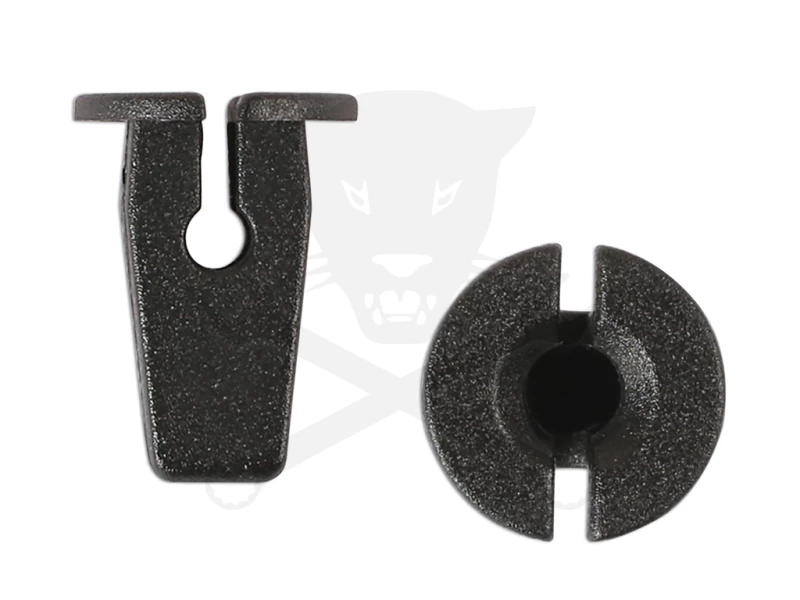 Műanyag patent készlet benyomós, Audi, Seat, Skoda és VW 10 db -