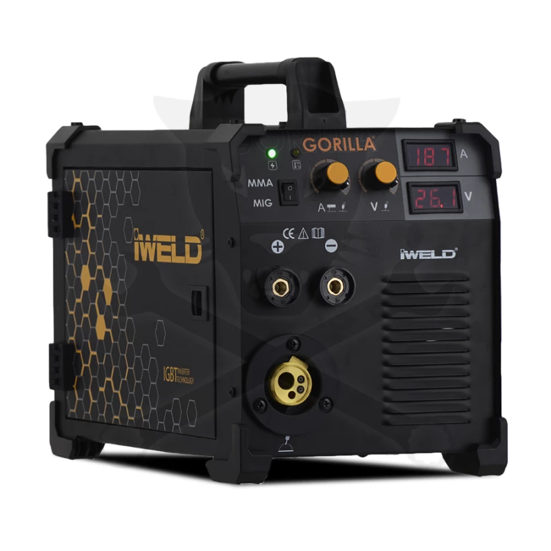 Hegesztő inverter Gorilla PocketMIG 195 Aluflux