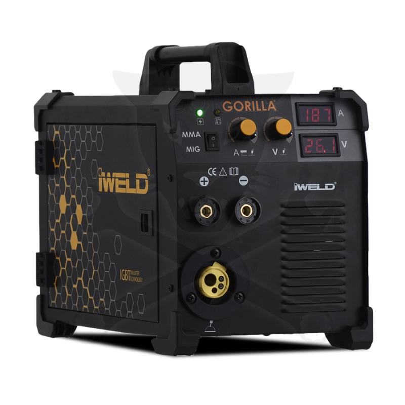 Hegesztő inverter Gorilla PocketMIG 195 Aluflux